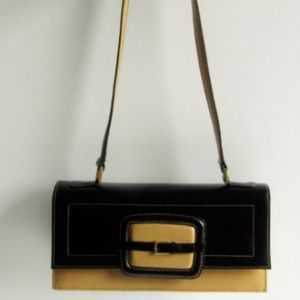 LEDERER DE PARIS Vintage Leather Baguette